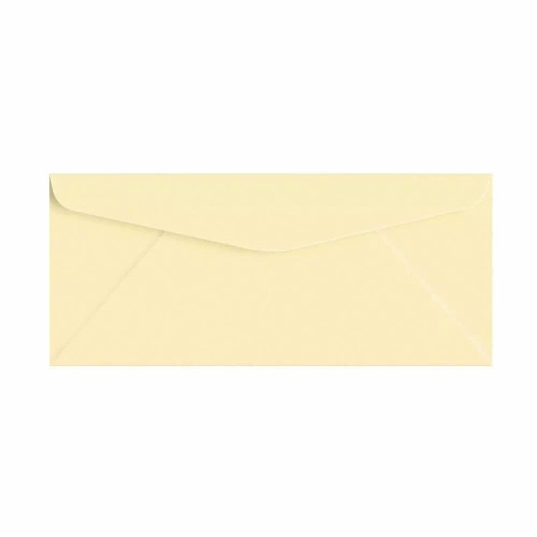 S Superfine Printing Pastel Ivory #10 Business Envelopes, 4 1/8