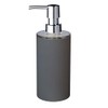 Ridder Touch Soap Dispenser, Poly Resin, Anthracite, 6.7 x 6.7