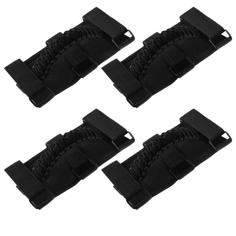 Endollars Roll Bar Grab Handles Paracord Hand Grips Accessories for