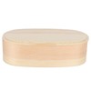Lunch Box Set Japanese Style Wooden Food Storage Container for
