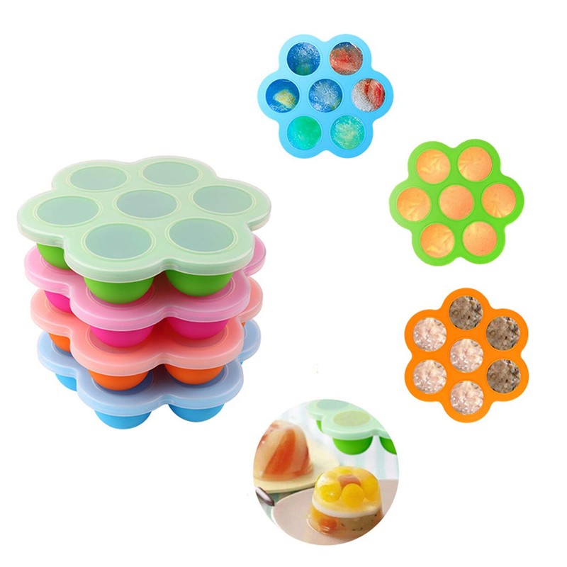 Silicone Egg Bites Molds with Lid for Instant Pot, 2