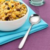 Yarebest Stainless Steel Round Spoon, Table Spoon Set, 6 Piece