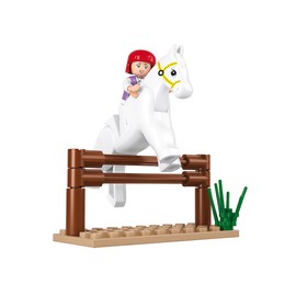 Sluban Jumping Horse Building Set