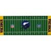Rico Minnesota Football Vikings 2-Track Wooden Field Cribbage Board