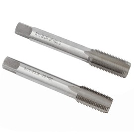 Jiakalamo Crank Tap HSS Durable Thread Tap Pedal Bicycle Right Left Hand Replacement Bike Crank Outdoor Repair Tool 1 Pair Hand Bicycle Pedal Taps Set