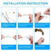 Misting Systems White, Outside Patio Misters, 100FT Misting Cooling System+30
