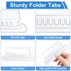 Hurifeng File Folder Tabs with Inserts, Printable Hanging Folder Labels