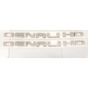 Unbranded 2PC CHROME DENALI HD REPLACEMENT FOR GMC REAR TRUNK