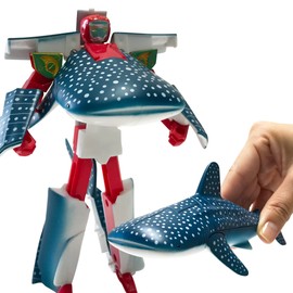 Cool! Transforming Whale Shark Robot Shark, Transforming Robot, Transforming Robot, 3D Puzzle, Robot Toy (Whale Shark Robot)