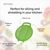 OFXDD Shredder Kitchen - Plastic Grater with Handle - Round
