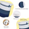 COMSE Extra Large Blanket Basket, Tall Laundry Basket, Nursery Hamper,
