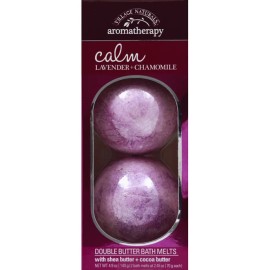 Village Naturals Aromatherapy Bath Melts, Double Butter, Lavender + Chamomile