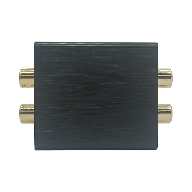 SPRODIO RCA Ground Loop Noise Filter Stereo Audio Noise Isolator