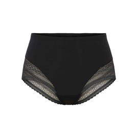 SPANX, UNDIETECTABLE, Illusion Lace Hi-Hipster, Very Black,L