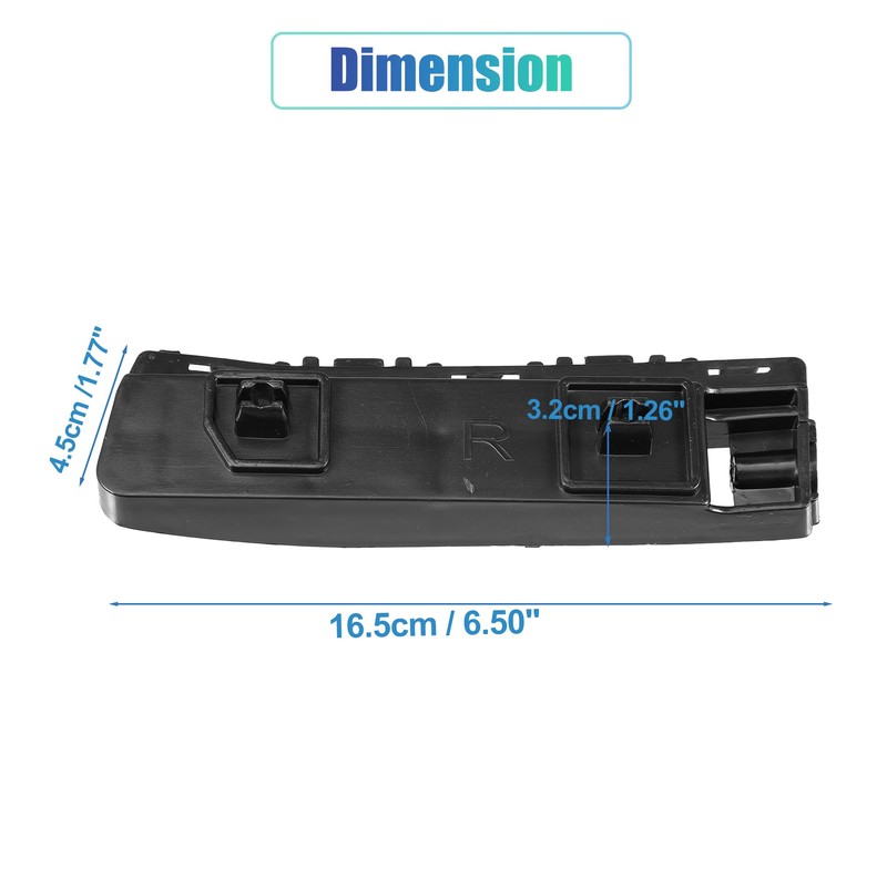 QUARKZMAN Bumper Bracket Front Right NR.71193-TL0-G00 for Acura TSX 09-14