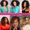 RUISIMEI 8 Inch Pre Looped Ombre Ginger Yanky Twist Braiding