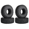 HobbyPark 1.0 Tires SCX24 Tires Soft Rubber for 1/18 TRX4M