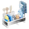 Ewaiira Stainless Steel Sink Caddy, Sponge Holder for Kitchen Sink