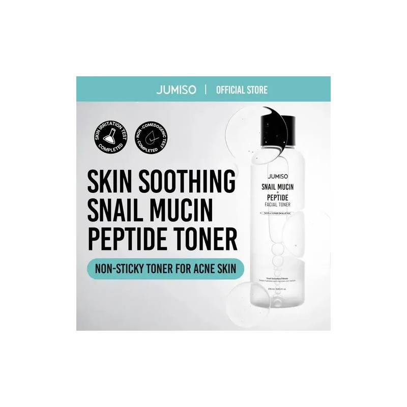 Jumiso - Snail Mucin + Peptide Facial Toner - 205ml