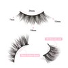 Glowing Win Half Eyelashes, Natural Artificial Eyelashes, 10 Pairs, Cat