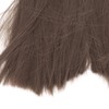 Women Light Brown Wig with Bangs Long Straight Synthetic Realistic