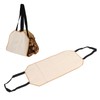 Large Canvas Firewood Carrier Log Bag Indoor Fireplace Log Carrier