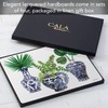 Cala Home Blue Delft Vases Premium Decorative Hardboard Tabletop Placemats