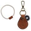 NEYYOS® Airtag Pendant Genuine Leather, Air Tag Tracker, Portable Case