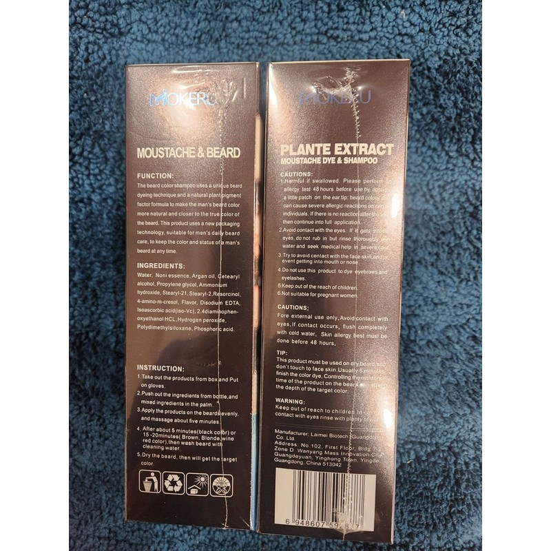 MOKERU 2 MOKERU DYEING EXPERT HAIR & BEARD COLOR FOR