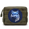 Blue Wolf Tactica - Parche con diseño de gancho y