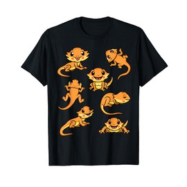 Cute Bearded Dragon Stuff Kawaii Lizard Kids Girls Women Men T-Shirt