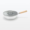 Muji 83453787 Tempered Glass Lid for Easy Visibility Diameter 11.0