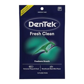 DenTek Fresh Clean Floss Pick, 75 Count
