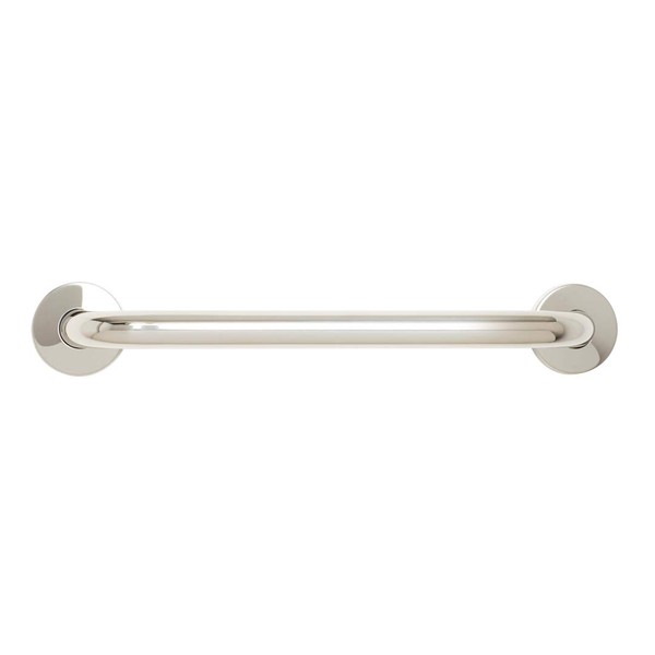 Seachrome Bathroom Grab Bar, 24 inch Stainless Steel, Handicap Grab Bar, 1 1/4 inch Diameter, Polished Finish (IGXS-240-QCR)