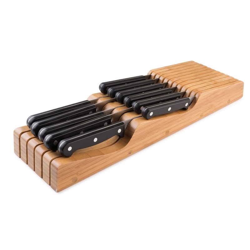 Bellemain Bellemain 100% Pure Bamboo in Drawer Knife Block |