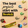 Scotch Multi-Purpose Stainless Steel Scissors, 8 Inches, Red & Gray,