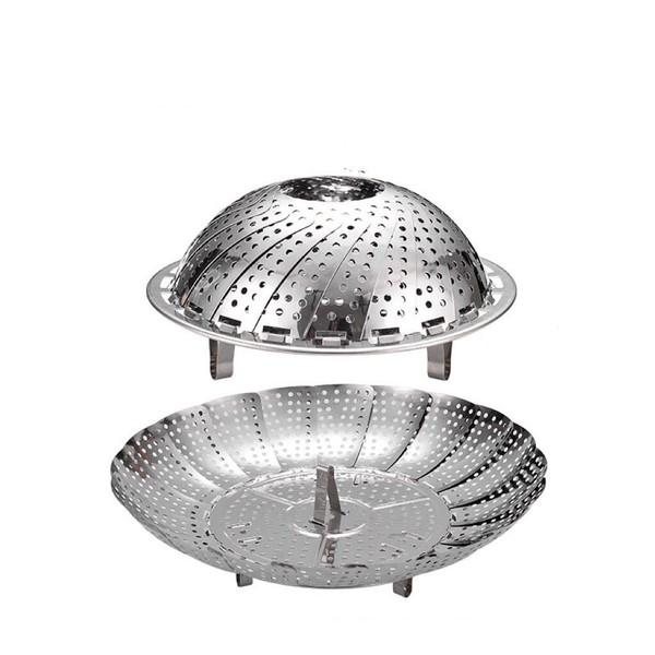WERTYT Foldable Vegetable Steamer with Steamer Insert, Steamer Insert Steamer