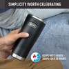 THERMOS ICON SERIES, vaso de acero inoxidable con bloqueo deslizante,