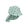 Sterntaler Boys Peaked Cap with Neck Protection, turquoise