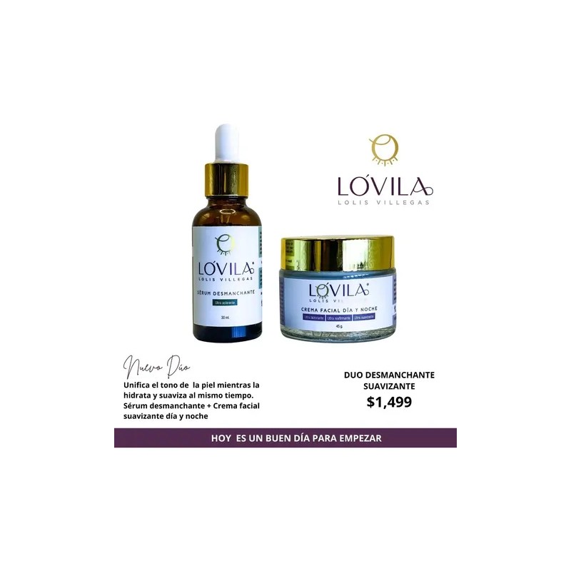 Combo Sérum Desmanchante, Crema Día Y Noche