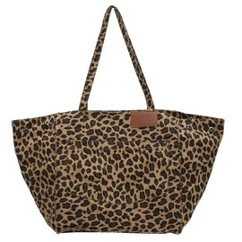 BAUIOREAD 1 piece Leopard Print Hobo Bag - Large Capacity Slouch Tote for Women, Lightweight & Durable, Perfect for Work/Travel, Stylish Shoulder Bag for Daily Use (Dark brown)