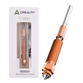 Creality K1C Noozle 0.8mm, Unicorn Quick-Swap K1 SE Nozzle High Speed Tri-Metal Steel-Tipped Copper and Titanium Alloy Heatbreak Nozzle for K1C/Ender 3 V3/Ender 3 V3 Plus/K1 SE/K1 Max 3D Printer