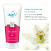 Crema Depiladora Zona Intima Y Piel Delicada Natural Shelo