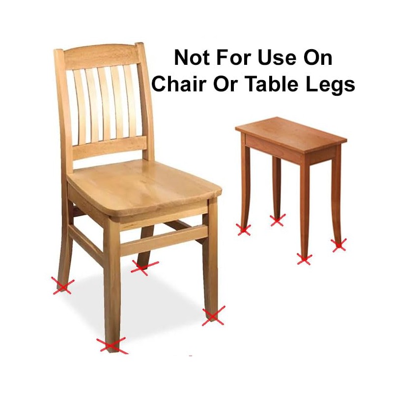 888 Corp Black Self Adhesive Felt Bumpers 1/2" Diameter and