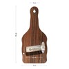 Sanelli Ambrogio 1730.000 Truffle Slicer, Ovangkol Wood with Smooth Blade,