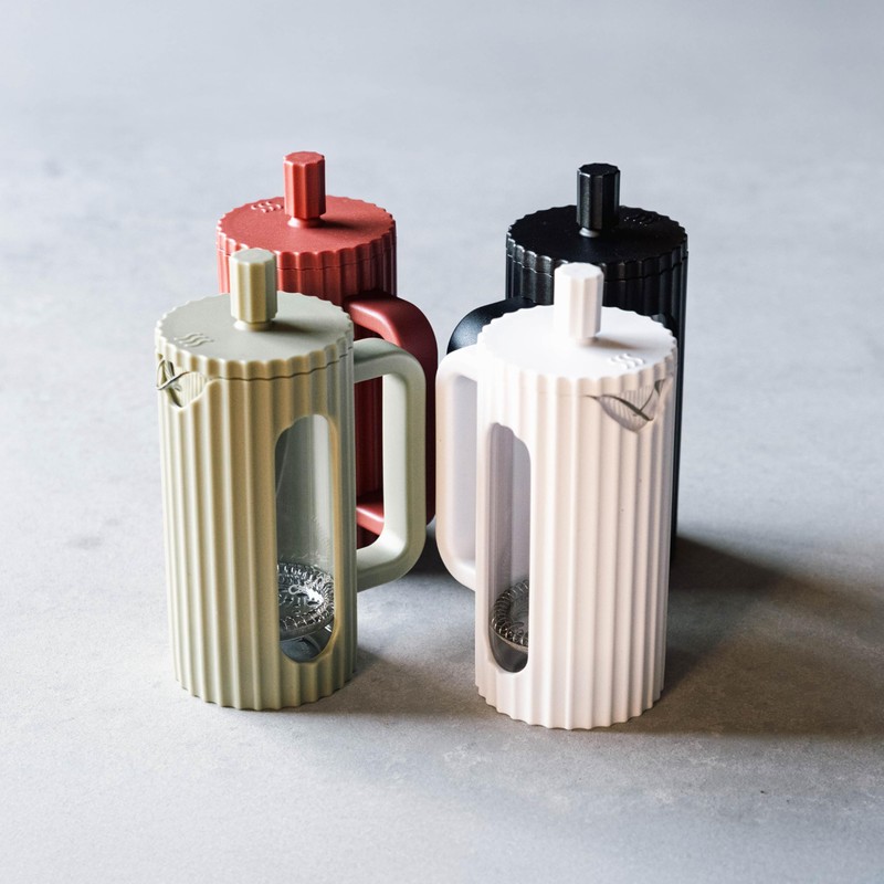 Café Olé Ciao 3 Cup Cafetière, Stainless Steel Gauze, French