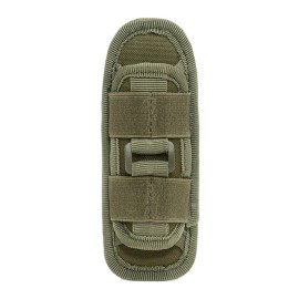 Unbranded Molle Torch Spray Holder Portable Tactical Flashlight Pouch Holder for Belt Clip - Army Green