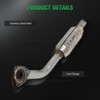 SCITOO 54323 Left Catalytic Converter Fit For Toyota For Tundra