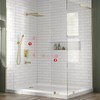 Lava Odoro Shower Grab Bar, Modern Stainless Steel Handicap Grab
