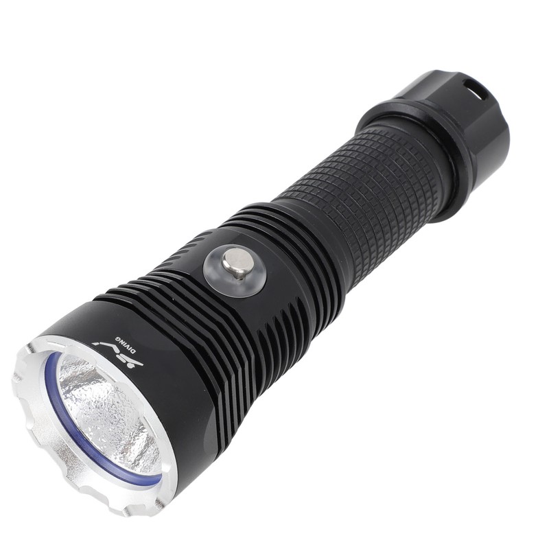 Diving Flashlight LED IPX8 Waterproof Infinitely Dimmable 100M 3000LM White